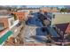 High-angle view of a town's main street at 519 Winding Way # 5, Belmont, NC 28012