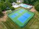 Community tennis and pickleball courts at 13002 Red Vulcan Ct, Charlotte, NC 28213