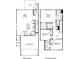 Two-story floor plan, including a loft and two car garage at 1602 Village Grove Ln, Monroe, NC 28110