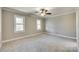 Spacious bedroom with neutral walls, carpet flooring and ceiling fan at 1830 Ebenezer Rd, Rock Hill, SC 29732