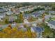 Aerial view of house and surrounding area at 10126 Loch Lomond Dr, Charlotte, NC 28278
