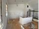 Modern kitchen with an island, currently under construction at 1517 Sugarfarm Rd, Catawba, NC 28609
