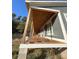 Partially built house showing the front porch and surrounding vegetation at 1517 Sugarfarm Rd, Catawba, NC 28609