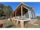 Exterior view of new home with large porch at 1517 Sugarfarm Rd, Catawba, NC 28609