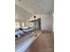 Under construction living room with exposed ceiling, flooring, and scaffolding at 1517 Sugarfarm Rd, Catawba, NC 28609