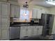 Kitchen with stainless steel appliances and granite countertops at 1627 Peden Bridge Rd, Chester, SC 29706