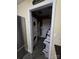 Stackable washer and dryer in a convenient laundry room at 1627 Peden Bridge Rd, Chester, SC 29706