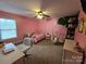 Charming bedroom with a pink color scheme at 1627 Peden Bridge Rd, Chester, SC 29706