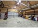 Spacious workshop with high ceilings and various tools at 1627 Peden Bridge Rd, Chester, SC 29706