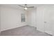 Well-lit bedroom with ceiling fan and neutral decor at 2410 Via Dei Conte Aly, Charlotte, NC 28205