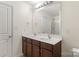 Double sink bathroom with a large mirror and shower at 3725 Hope Marian St, Gastonia, NC 28052
