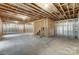 Unfinished basement ready for customization at 14421 Autumncrest Rd # 3, Huntersville, NC 28078