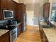 Well-equipped kitchen featuring granite counters and stainless steel appliances at 2818 Rockford Rd, Shelby, NC 28152