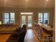 Open concept kitchen with access to deck and living room at 2818 Rockford Rd, Shelby, NC 28152