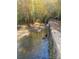 Peaceful creek perfect for enjoying nature at 2818 Rockford Rd, Shelby, NC 28152