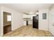Updated kitchen with white cabinets and black appliances at 974 Sylvia Cir, Rock Hill, SC 29730