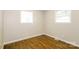 Simple bedroom with hardwood floors and neutral walls at 974 Sylvia Cir, Rock Hill, SC 29730