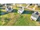 Aerial view of houses and neighborhood at 113 Dublin Ct, Statesville, NC 28677