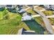 Aerial view of house and surrounding neighborhood at 113 Dublin Ct, Statesville, NC 28677