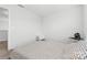 Bedroom with a double bed and a white nightstand at 113 Dublin Ct, Statesville, NC 28677