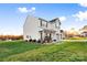 Two-story house with gray accents, double garage, and landscaped lawn at 113 Dublin Ct, Statesville, NC 28677