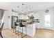 Modern kitchen with stainless steel appliances and an island at 113 Dublin Ct, Statesville, NC 28677