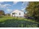 White house with grassy yard at 130 E Branch Ave, Shelby, NC 28152