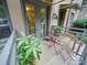 Private patio with seating area, ideal for outdoor enjoyment at 225 N Dotger Ave, Charlotte, NC 28207