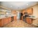 Spacious kitchen with stainless steel appliances and ample cabinet space at 105 Ranlo Ave, Gastonia, NC 28054