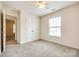 Spacious bedroom with double-door closet and window at 545 Weavers Xing, Fort Mill, SC 29715