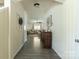 Spacious entryway showcasing a view into the living room at 8509 Paw Valley Ln, Charlotte, NC 28214