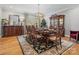 Formal dining room with large table and hardwood floors at 700 Top Ridge Ln # 23, Clover, SC 29710