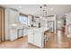 Modern kitchen with stainless steel appliances and white cabinetry at 1037 Kinship Dr # 75, Lancaster, SC 29720