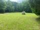 Large grassy backyard with lush greenery at 2484 Shelton Ave, Statesville, NC 28677