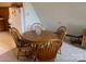 Cozy dining area with round table and four chairs at 2484 Shelton Ave, Statesville, NC 28677
