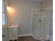 Bathroom with a vanity and a large walk-in shower at 536 Fourth St # 9, Chester, SC 29706