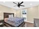Bedroom with a queen bed and window seating at 6920 Stillmeadow Dr, Charlotte, NC 28277