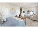 Versatile basement area with bedroom and sitting area at 7112 Brookview Ln, Sherrills Ford, NC 28673
