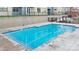 Inviting community swimming pool with concrete deck at 7112 Brookview Ln, Sherrills Ford, NC 28673