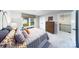 Basketball-themed bedroom with gray bedding and a dresser at 8024 Plymouth Dr, Sherrills Ford, NC 28673