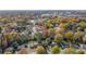 Wide aerial view of the property and surrounding neighborhood at 1532 Starbrook Dr, Charlotte, NC 28210