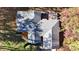 Aerial view of house roof and backyard at 1335 Huckleberry Dr, Lincolnton, NC 28092