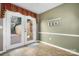 Dining area with French doors leading to deck at 1623 12Th Ne St, Hickory, NC 28601