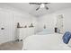 Bright bedroom with a white dresser and comfortable bed at 7019 Branch Fork Rd, Charlotte, NC 28215