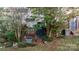 Backyard with brick wall, gate, and AC units at 2705 North Center St # 74, Hickory, NC 28601