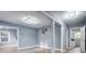 Light and airy living room with hardwood floors and neutral walls at 3703 Margaret Wallace Rd, Matthews, NC 28105