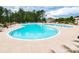 Relaxing community pool with lounge chairs and shaded areas at 4022 Blackburn Ct, Fort Mill, SC 29707