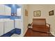 Laundry room with washer, dryer, and built-in bench at 4022 Blackburn Ct, Fort Mill, SC 29707