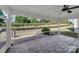 Screened porch overlooking backyard patio and landscaping at 4022 Blackburn Ct, Fort Mill, SC 29707