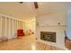 Living room with hardwood floors, fireplace and comfortable seating at 504 N Pine Ln, Wadesboro, NC 28170